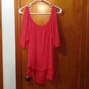 Venus flutter sleeve top